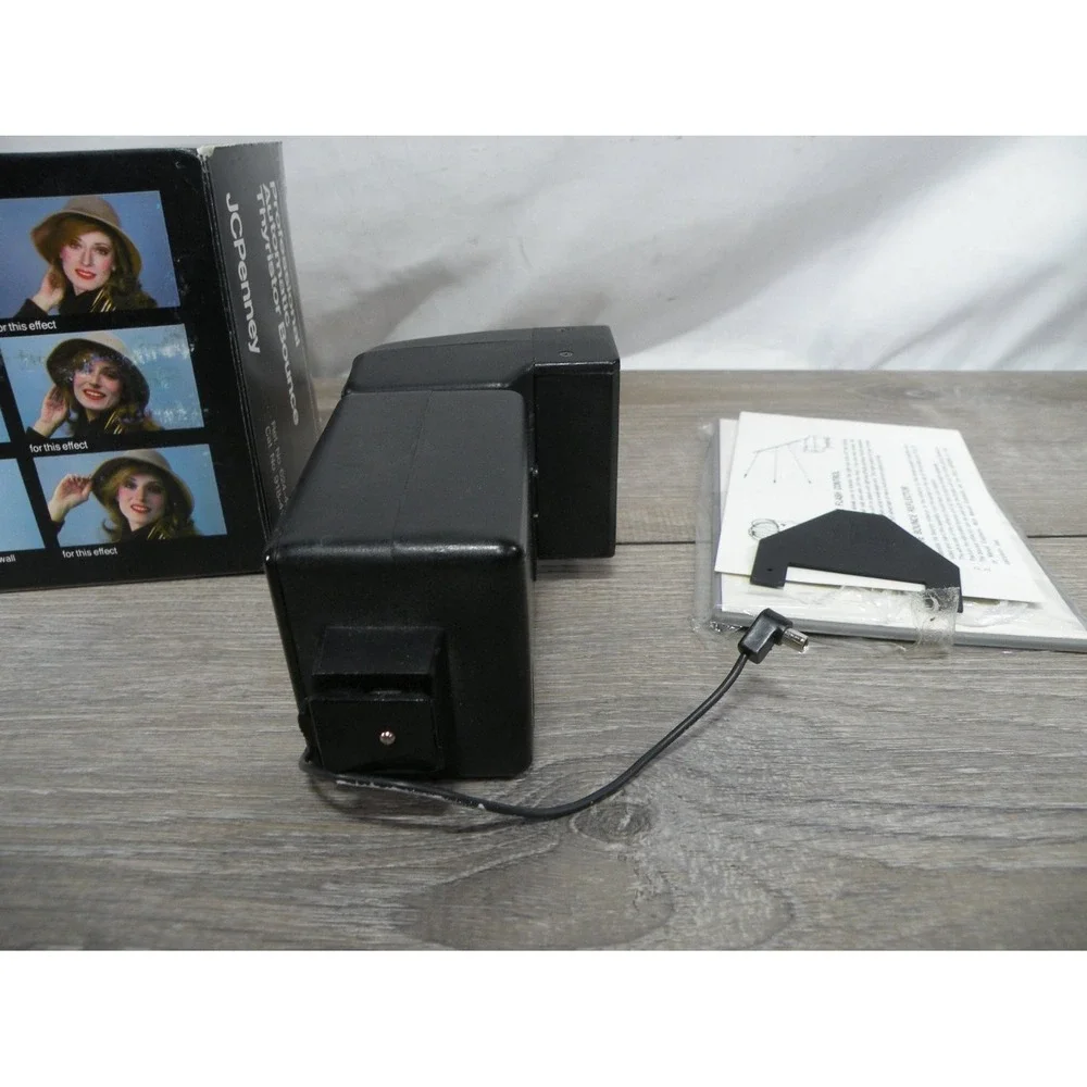 JCPenney Professional Automatic Thyristor Bounce Strobe Flash w/ Box Manual